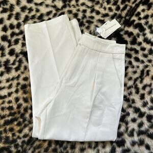 Commense White Women's Trousers